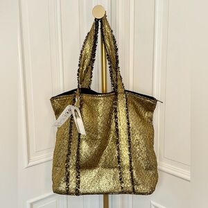 2CHIC LUXE by Muche et Muchette Gold Tote Large